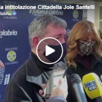 La Cittadella intitolata a Jole Santelli, Spirlì: ‘Regalo a chi ha cambiato la politica’ – VIDEO