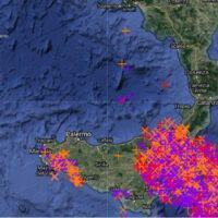 'Medicane', raffiche di vento fino a 100 km orari a Reggio Calabria