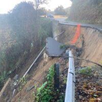 Crollo strada Scilla-Melia, Ciccone: ‘E’ andata bene, comunità ora lontana 12 km dal paese’ – FOTO