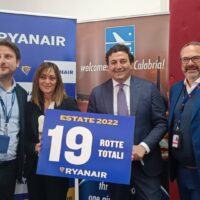 Estate 2022, 19 rotte dalla Calabria. Ryanair svela le nuove destinazioni