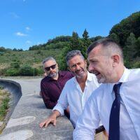 Delmastro alla diga del Metramo: 'La Calabria che vogliamo punta alle infrastrutture'