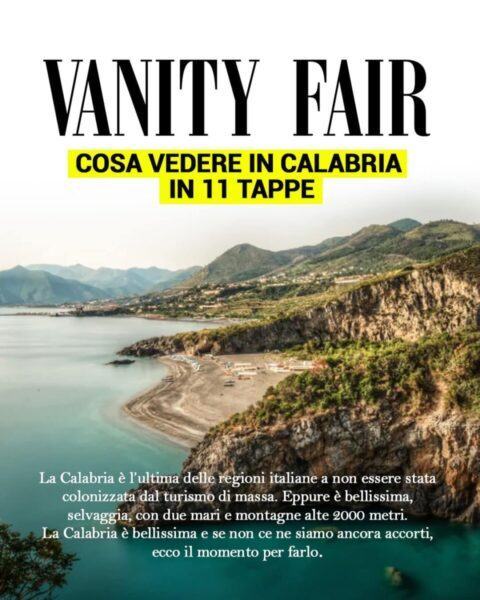 Copertina Vanity Fair Calabria