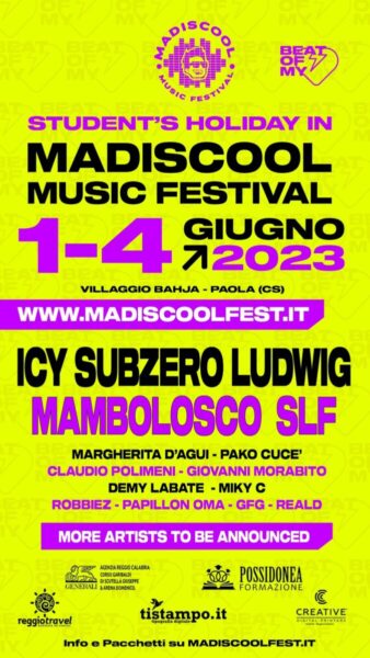 Locandina Madiscool Festival