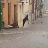 Maltempo, bomba d’acqua in Aspromonte: ruspe in azione – FOTO
