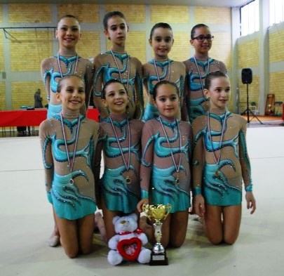 Restart prima e seconda al campionato regionale di serie D di ritmica
