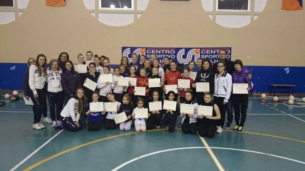 CSI/Bene lo stage di Ginnastica Ritmica con Fabrizia D’Ottavio