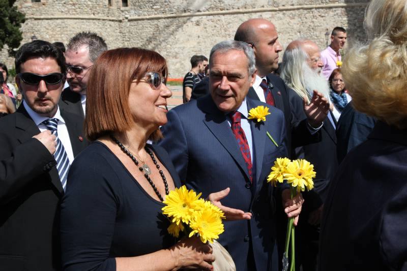 Visita a Reggio Calabria del presidente del Senato Piero Grasso, 4 maggio 2013
