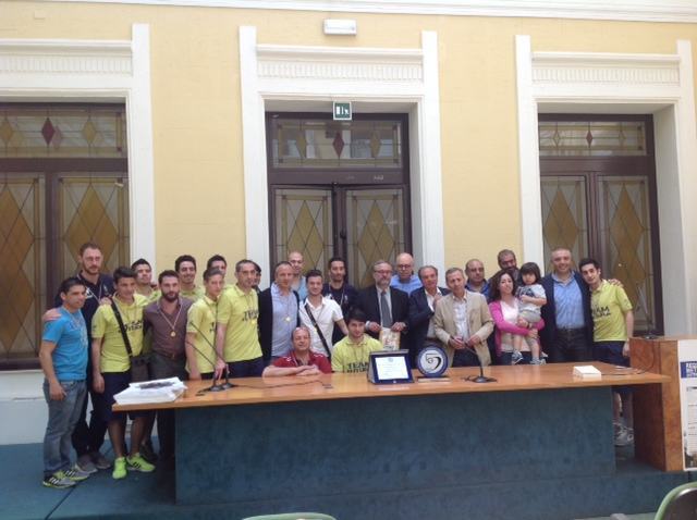 Da destra Carmen Verduci, Domenico Arena, Nino Mallamaci, Giovanni Verduci, Piero Praticò, Pasquale Cogliandro