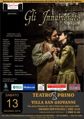 locandina gli innamorati-Teatro Primo
