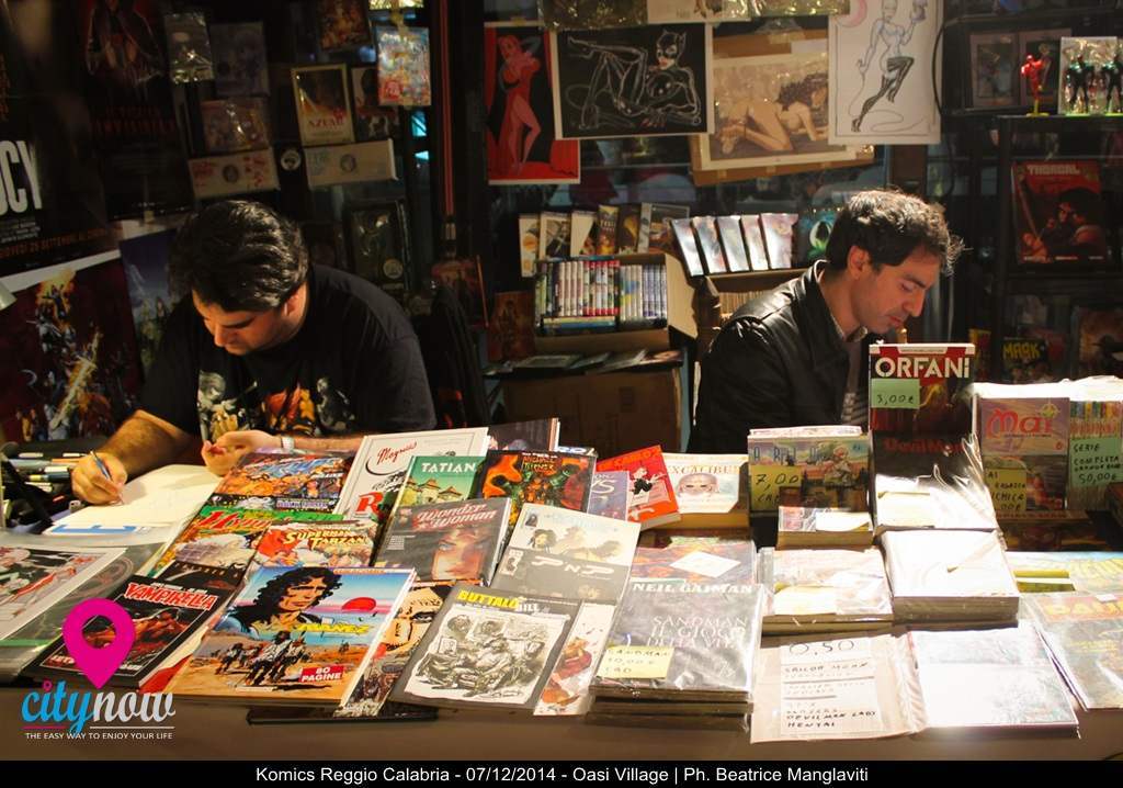 Komics Reggio Calabria 2015, fumetto alla Villa Comunale Umberto I