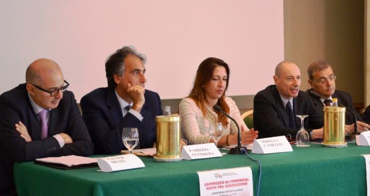 Avvocati, i vertici nazionali a Reggio lanciano il Patto generazionale