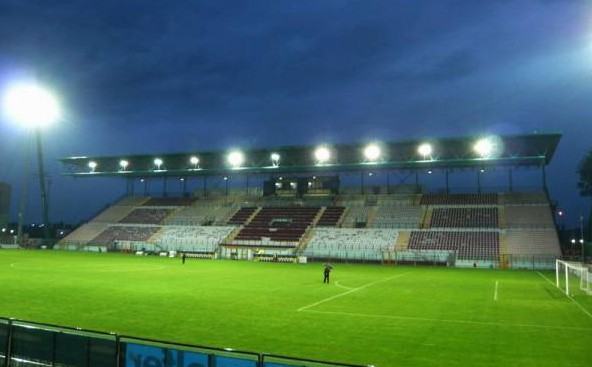 Lo stadio Oreste Granillo di Reggio Calabria, sede della gara di beneficenza