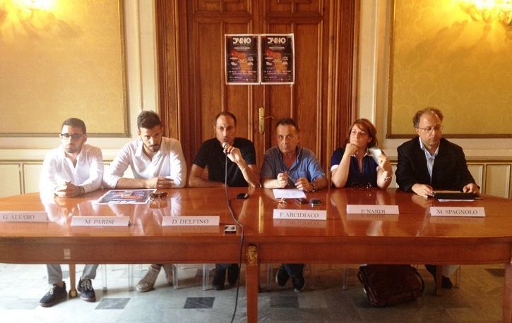 Conferenza stampa di presentazione del DVNO Festival a Palazzo San Giorgio, Reggio Calabria