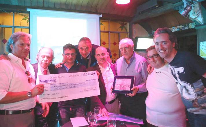 Oltre 5.450 euro per l’Hospice. Questa la somma consegnata dall’Associazione Leggende Amaranto