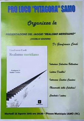 LOCANDINA CORDì SAMO