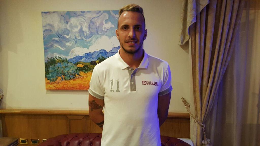 Il portiere Mattia Licastro, nuovo tesserato dell'Asd Reggio Calabria