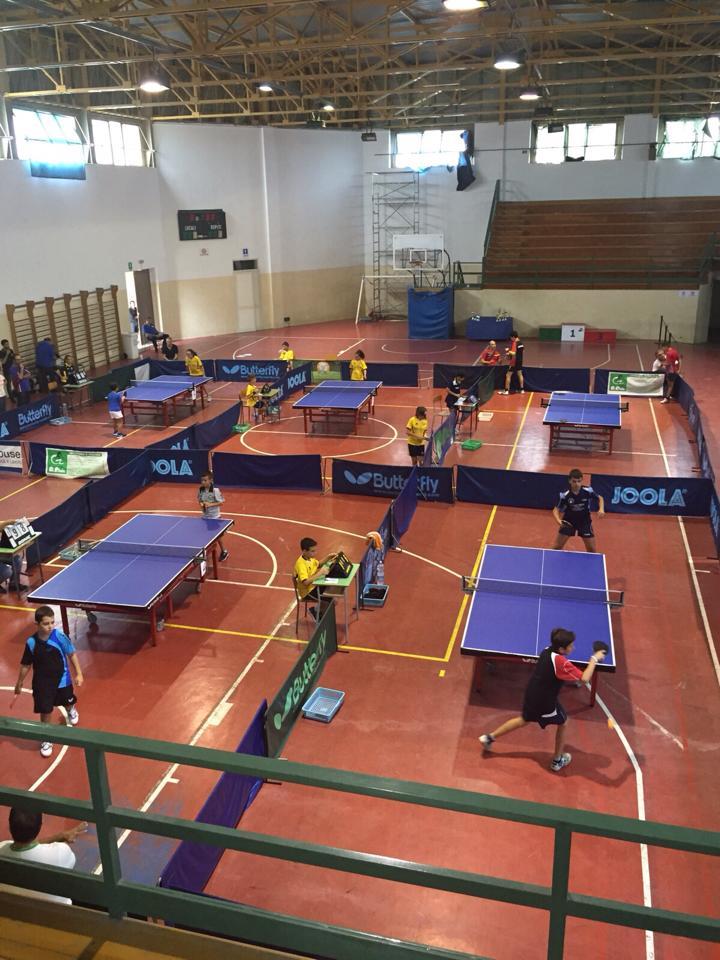 Grande partecipazione ed entusiasmo al primo torneo regionale giovanile di Tennistavolo