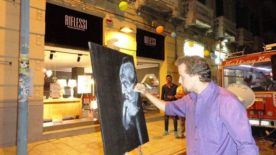 Arte e Design nella Personale del pittore Alessandro Allegra