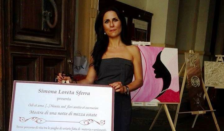 Al via la terza mostra d’arte materica firmata Simona Loreta Sferra
