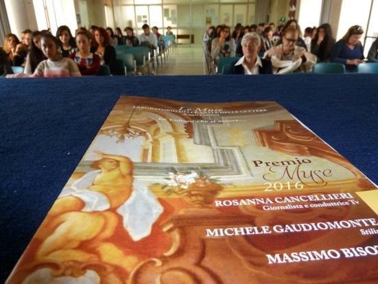 Incontro tra l’associazione Le Muse, il liceo artistico Preti–Frangipane e lo stilista Michele Gaudiomonte