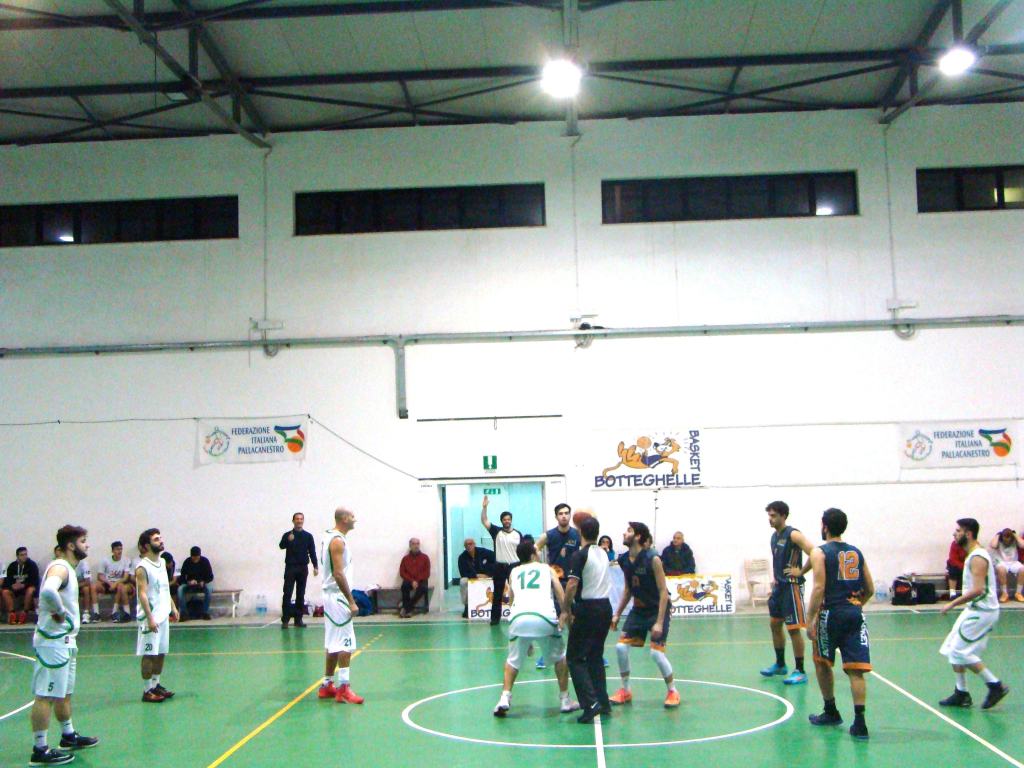 Botteghelle Basket-Pollino Basket 84-74, serie C Silver