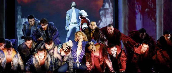 Scena di Romeo e Giulietta. Ama e cambia il mondo, musical di David Zard