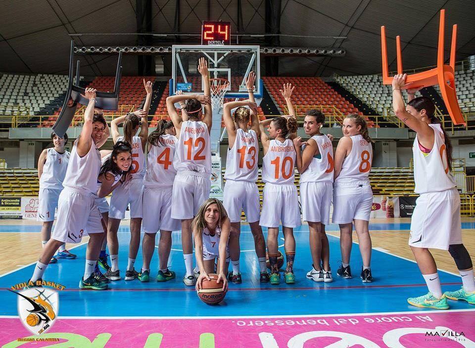 Viola Reggio Calabria femminile, foto della sfida con la Rainbow Catania al PalaPentimele
