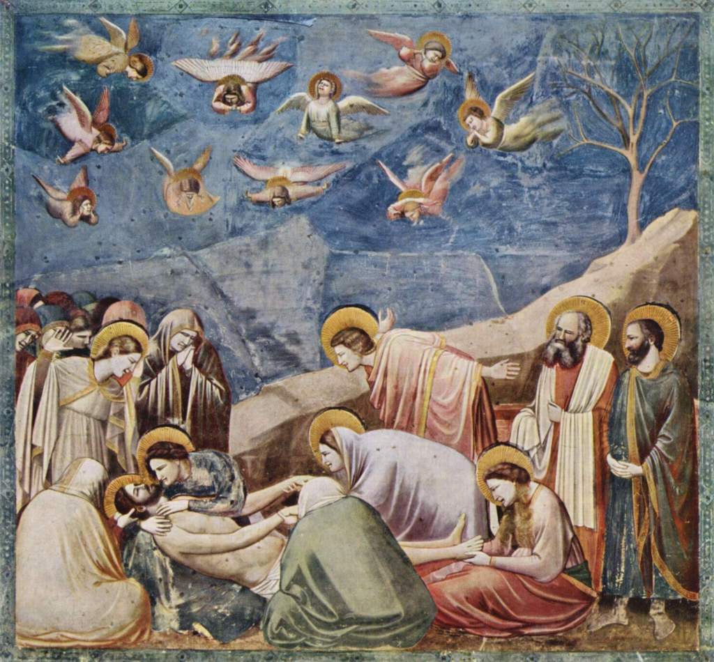 Particolare di un'opera di Giotto, protagonista dell'incontro del CIS a Reggio Calabria