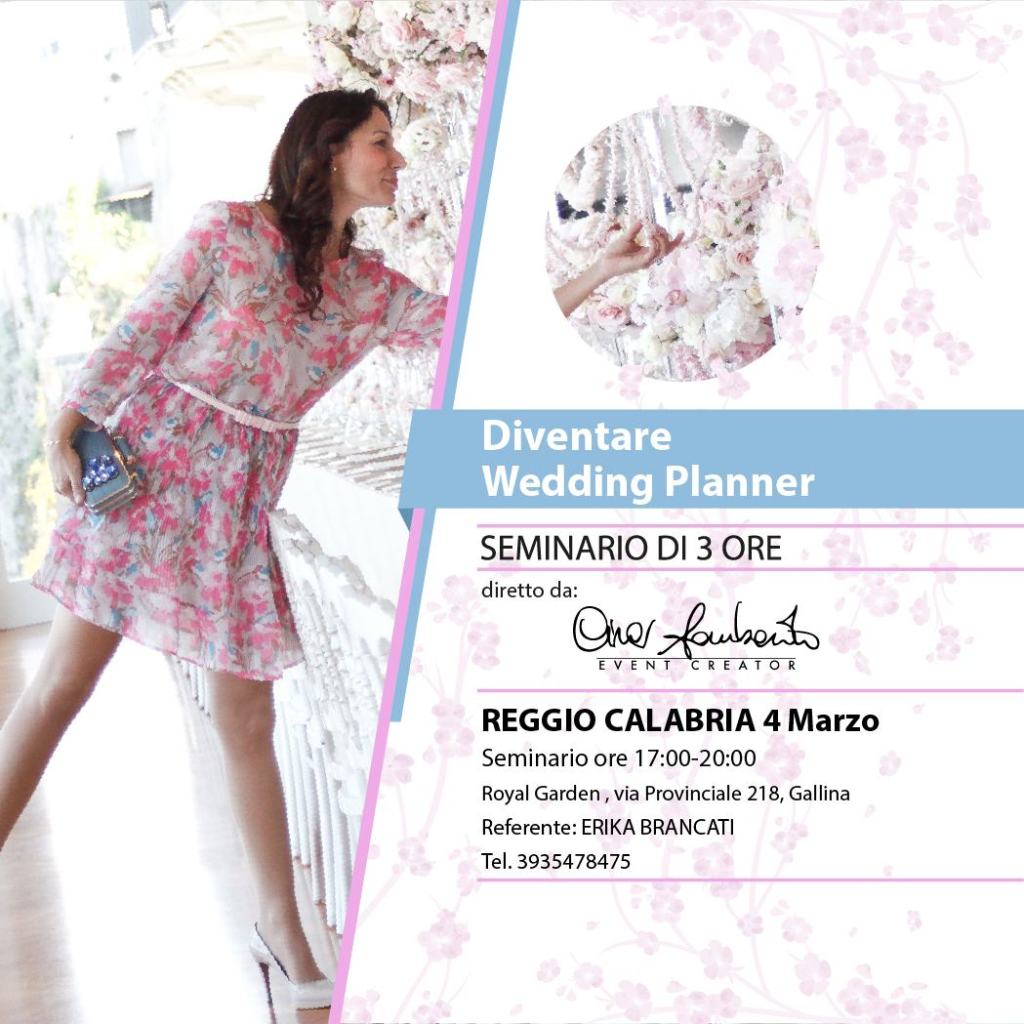 Al Royal Garden l’orientamento professionale per wedding planner di Cira Lombardo