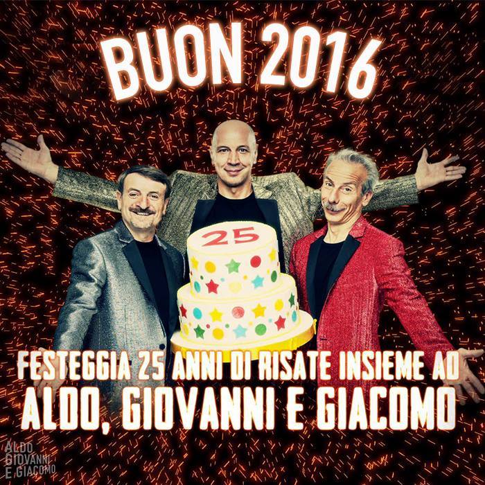 Aldo, Giovanni e Giacomo: buon 2016 dal tour con la regia di Arturo Brachetti
