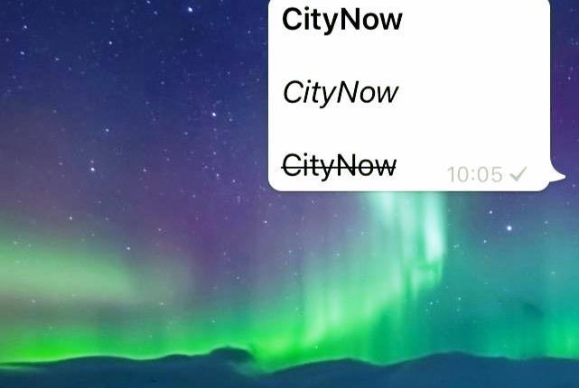 Ecco come scrivere in stampatello, grassetto e barrato su WhatsApp