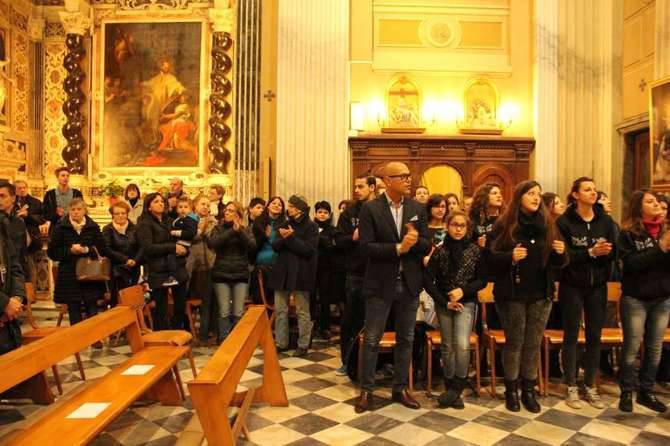 Messa degli Artisti dell’Associazione culturale Le Muse a Reggio Calabria