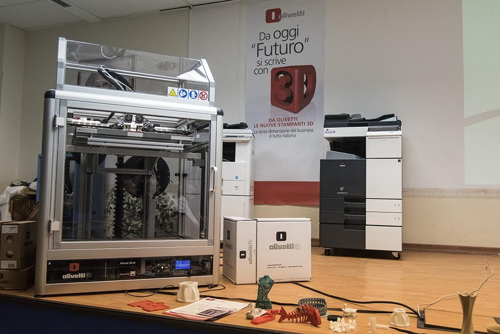 Presentata la stampante OLIVETTI 3D-S2 – FOTO