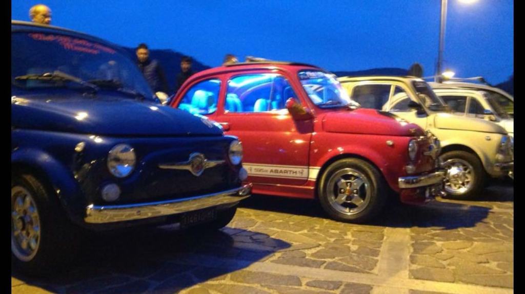 Il Club Fiat 500 di Reggio alla manifestazione di Cardeto