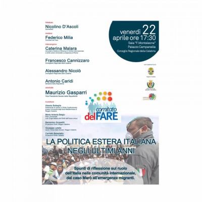 locandina 22 aprile - gasparri
