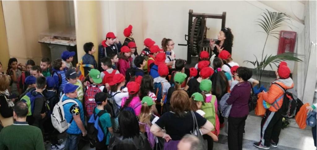 Studenti dell'Istituto Comprensivo Vivaldi di Catanzaro in visita a Palazzo San Giorgio