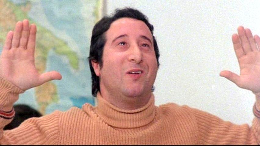 Alvaro Vitali, attore ospite della Festa della Giostra a Falerna Marina