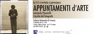 26 maggio 2016 - Galleria Nazionale di Cosenza - Palazzo Arnone - Conferenza di Leonardo Passarelli