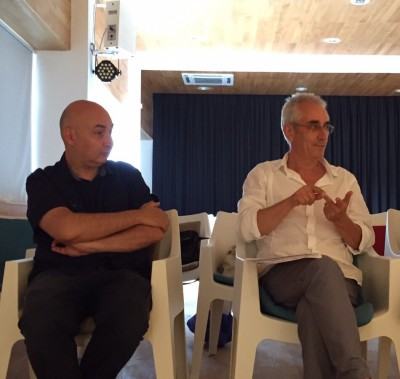 Da sinistra Pensabene e Anastasio