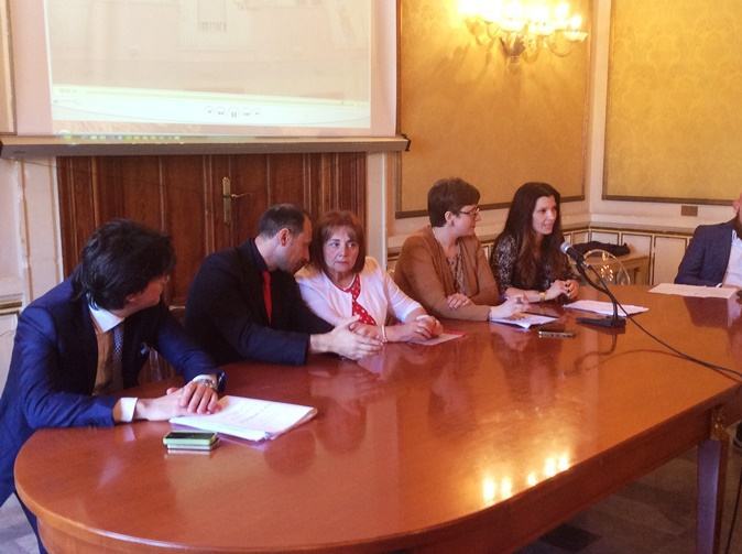 Presentazione di I bambini e l'arte della scuola La Nuvoletta a Palazzo San Giorgio
