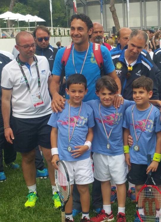 Circolo Polimeni: i giovani tennisti reggini si distinguono al Foro Italico