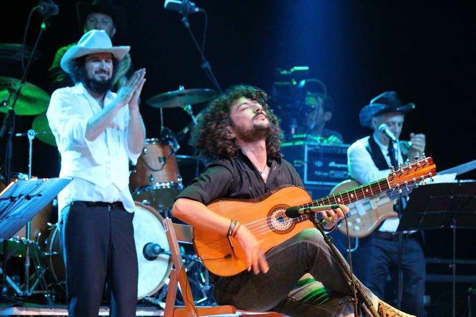 Il gruppo Notte Battente in concerto alla Festa della Musica dell'Unical