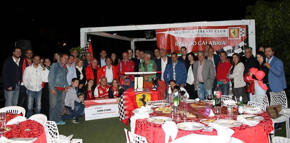 Cena di beneficenza dello Scuderia Ferrari Club Reggio Calabria per Ilaria D'Anna