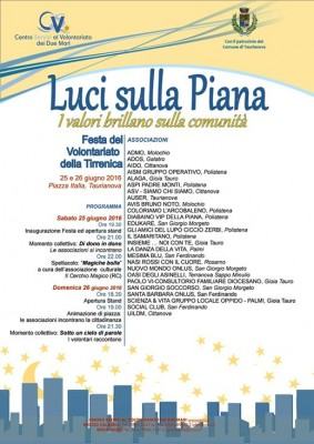 FESTA DEL VOLONTARIATO TIRRENICA 2016_ LOCANDINA