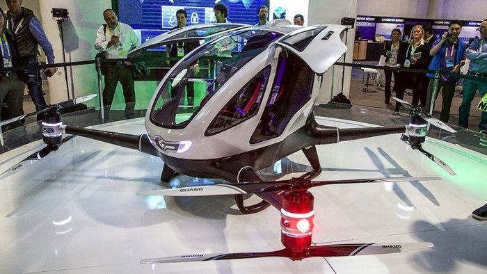 Prodotto il primo Drone-taxi che fa volare un passeggero – VIDEO