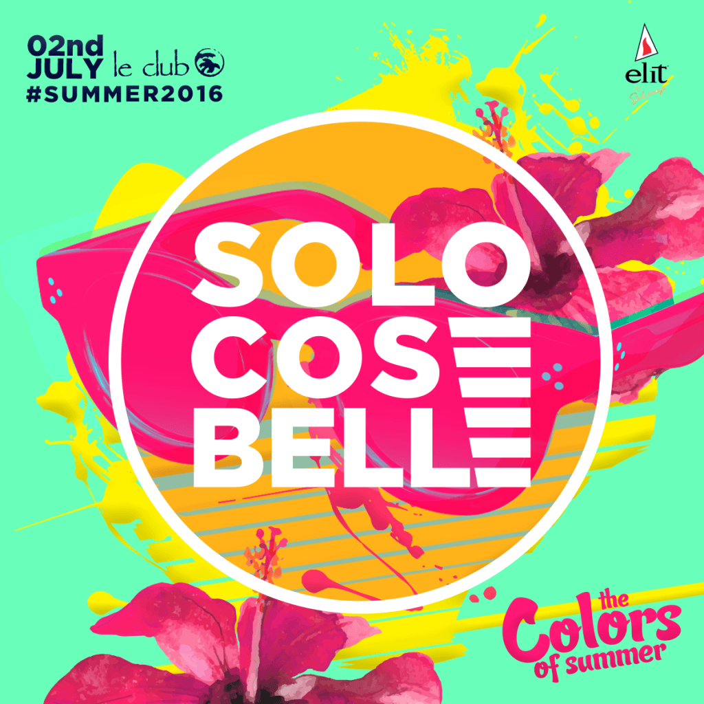 The Colors of Summer 2016 SoloCoseBelle