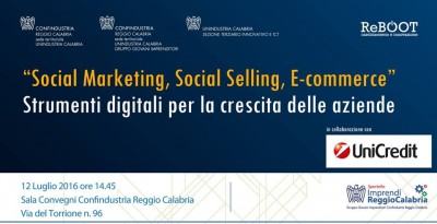 CONF RC_12 LUGLIO_SOCIAL MARKETING, SOCIAL SELLING, E-COMMERCE