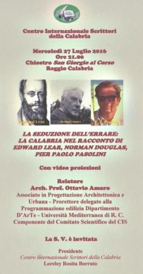 Foto invito- La seduzione dell'errare