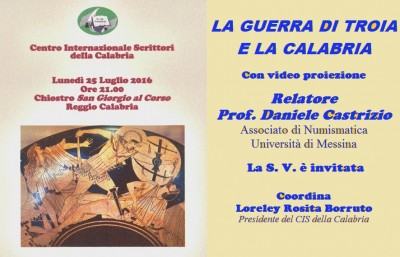 Manifesto -La guerra di Troia e la Calabria - Manifesto - (1)