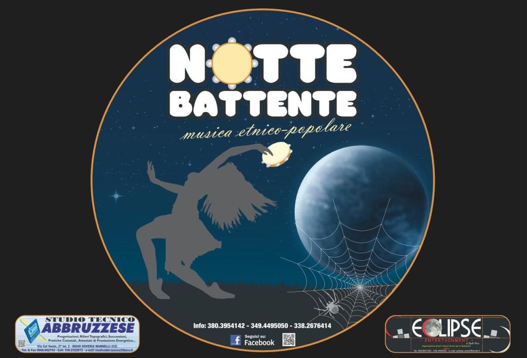 Notte Battente alla Notte della Taranta 2.0 di Gizzeria